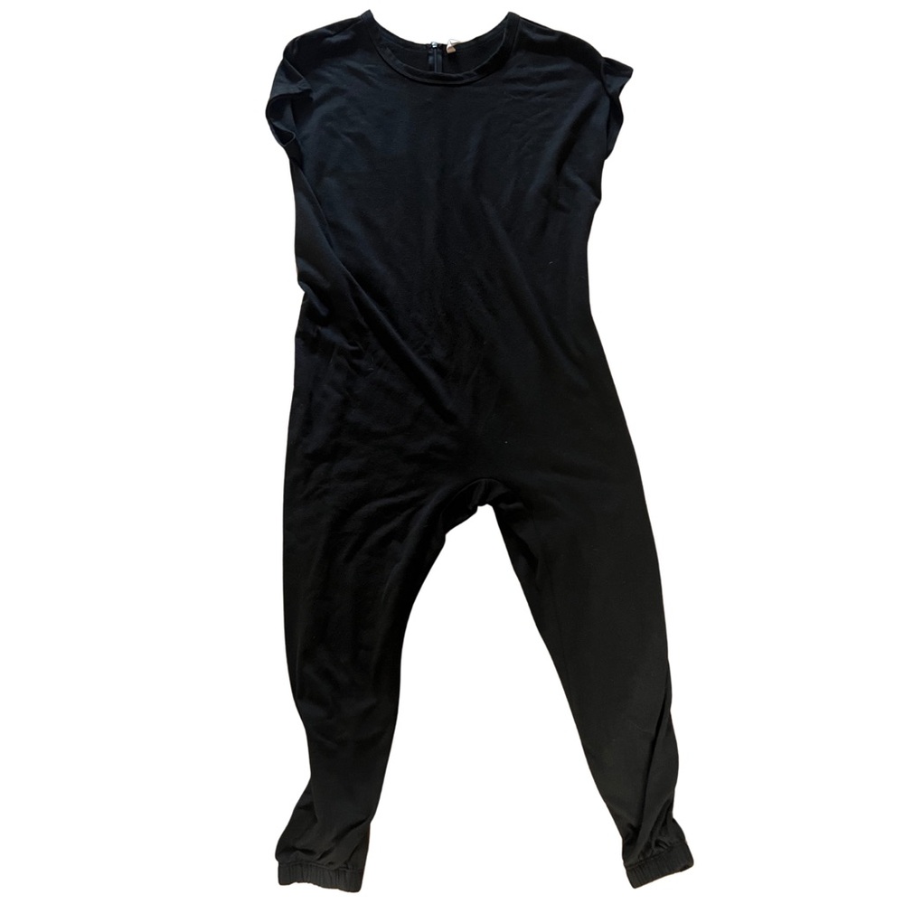 Pinkblush maternity Black short sleeve Jumpsuit
